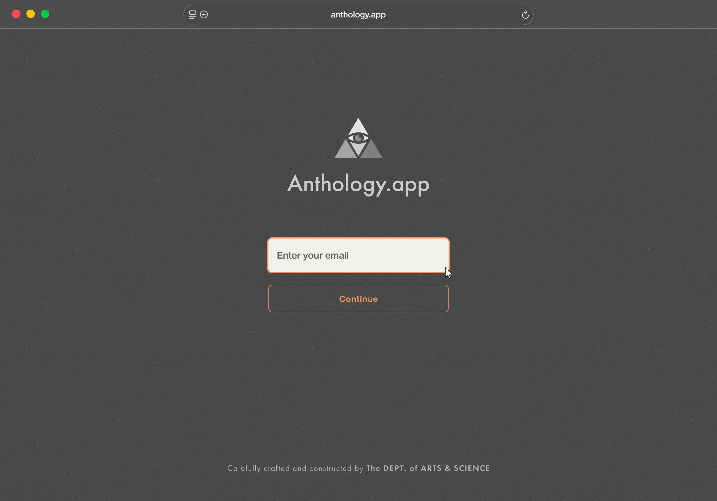 Anthology.app canvas showing organized product themes and activities